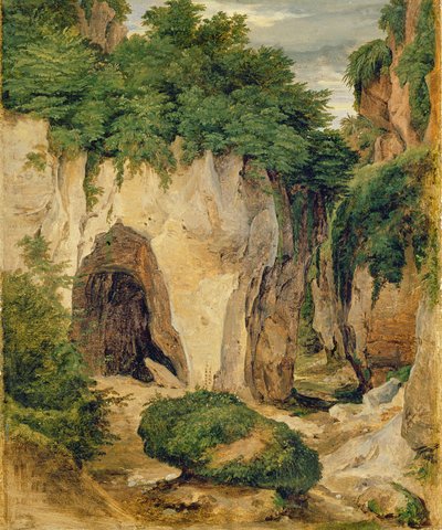 Rocks at Sorrento by Heinrich Reinhold